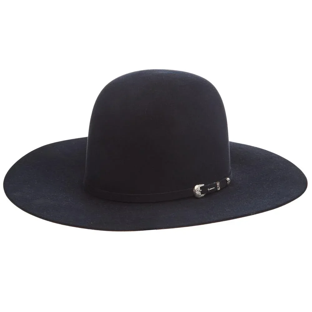 Resistol 6X Midnight Navy 4 1/4in Brim Open Crown