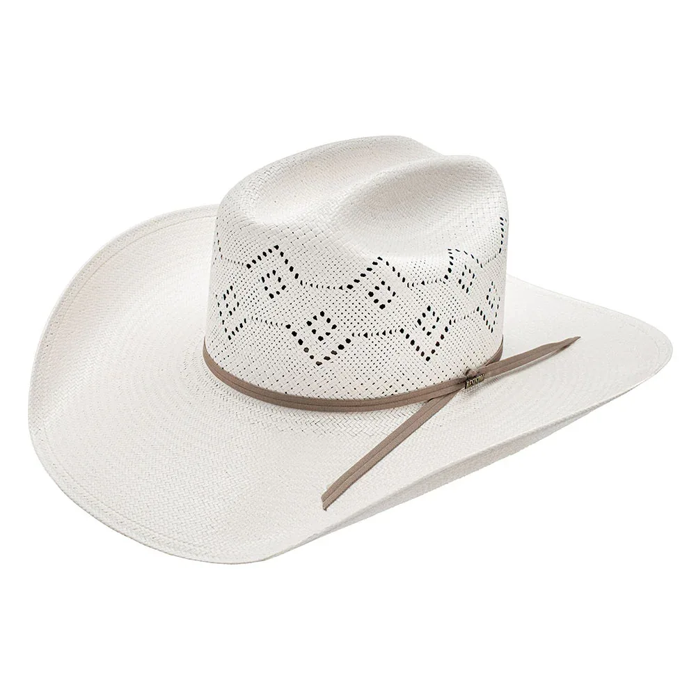 Resistol Brockbank Precreased 4 1/4in Brm Straw Hat
