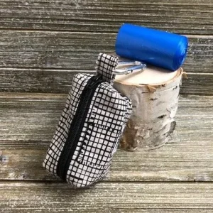 REX & BANDON | Poop Bag Holder in Mini Grid