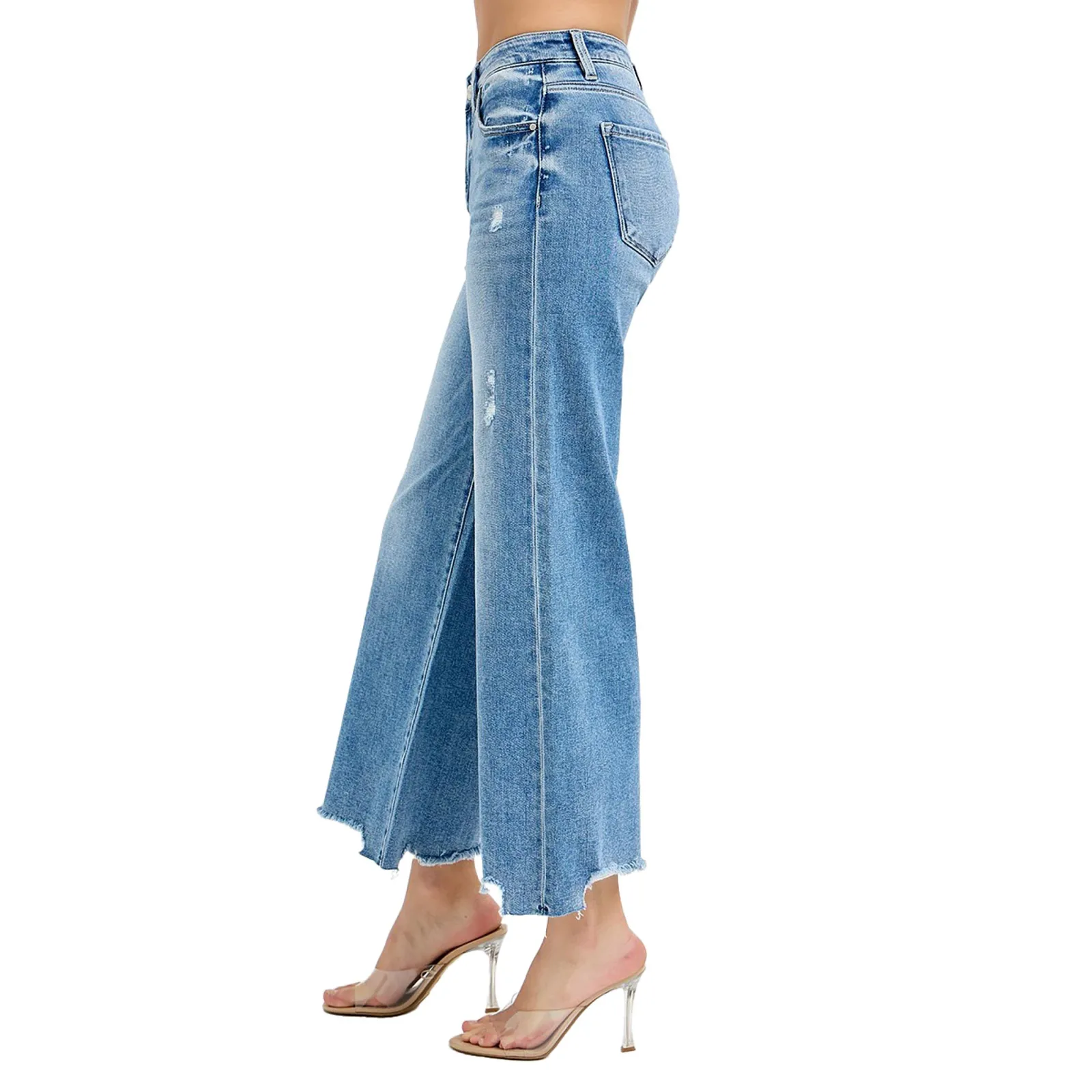 Risen Jeans High Rise Crop Jeans - Image 2