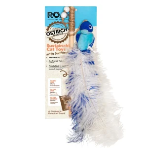 ROAM Fish Ostrich Feather Teaser Cat Toy
