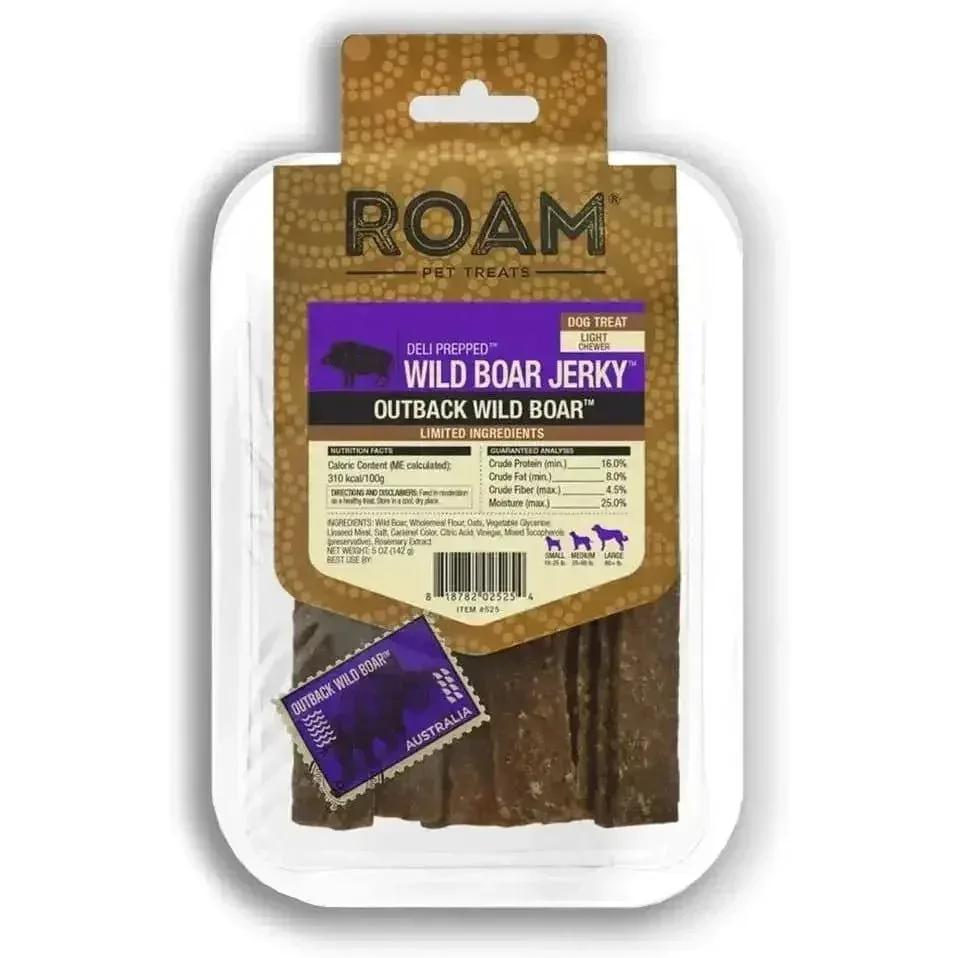 Roam Pets Wild Boar Jerky for Dogs