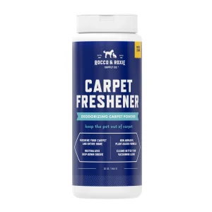Rocco & Roxie Carpet Freshner, Deodorizing carpet Powder With Plant-Based Formula