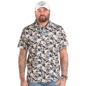 Rock & Roll Denim Koe Wetzel Camo Polo