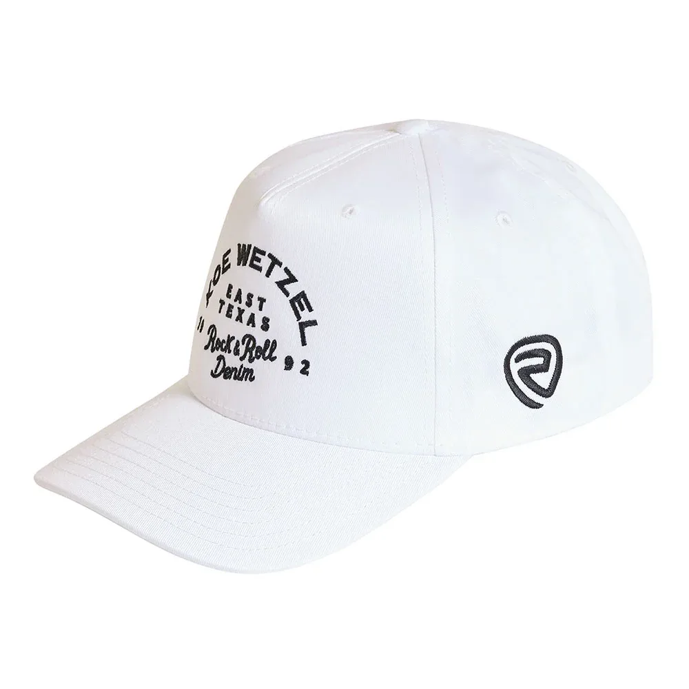 Rock & Roll Denim Men's Koe Wetzel White Cap - Image 2
