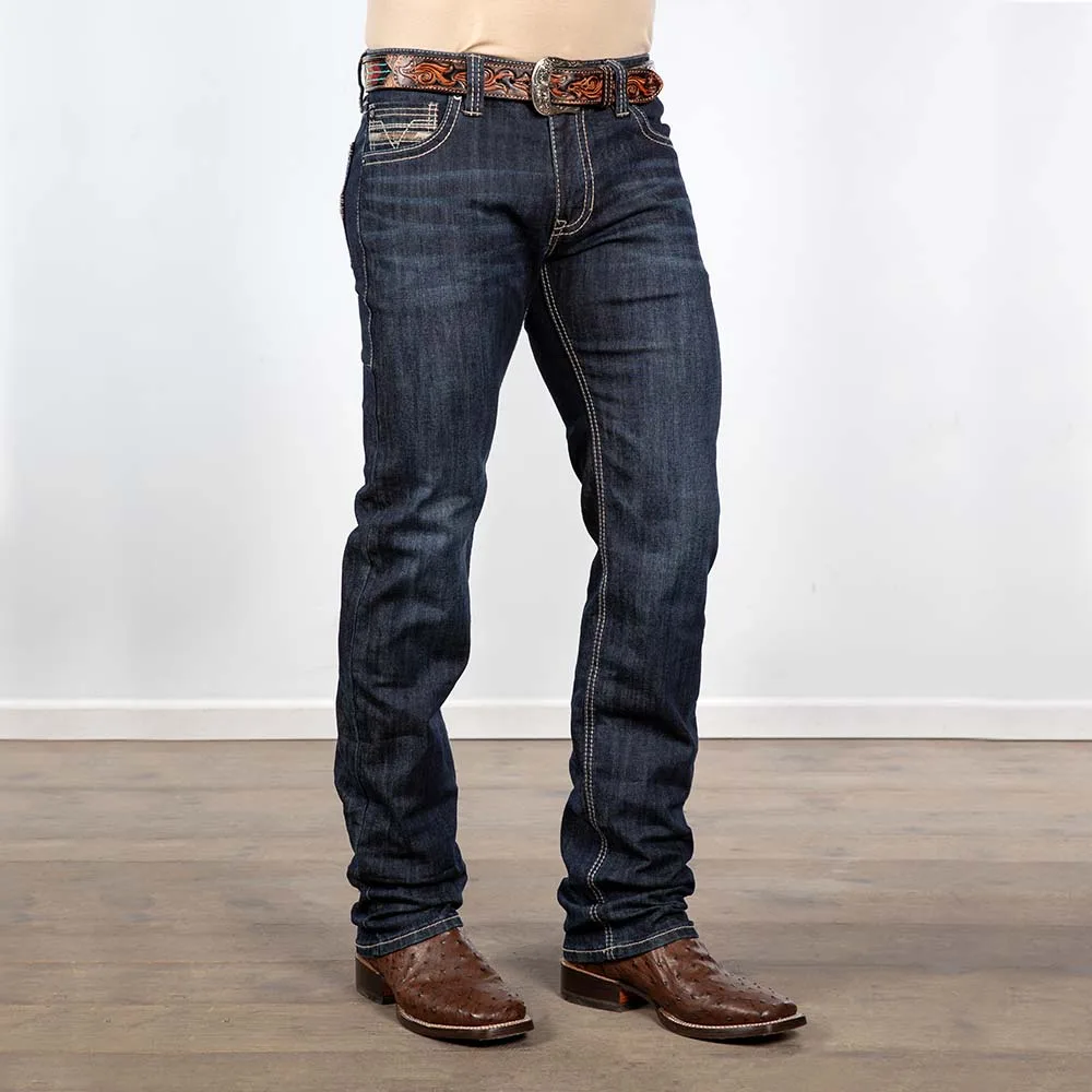 Rock & Roll Denim Revolver Reflex Pleather Embroidered Jeans - Image 2