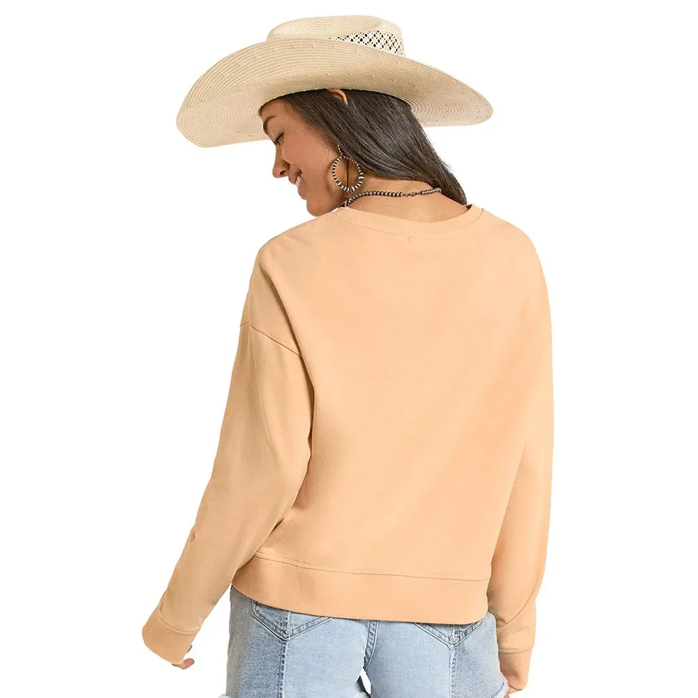 Rock & Roll Denim Women's French Terry Pullover - Image 2