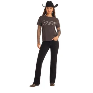 Rock & Roll Denim Women's Rhinestone Rodeo Tee