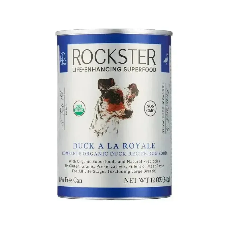 Rockster Duck A La Royale Wet Dog Food 12 / 12 oz