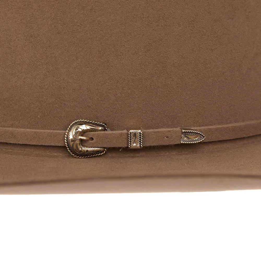 Rodeo King 30X Pecan 4 1/2in. Brim Open Crown Felt Hat - Image 2