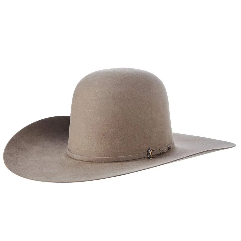 Rodeo King 60X Pecan Self Band 4 1/2in. Brim Open Crown Felt Cowboy Hat