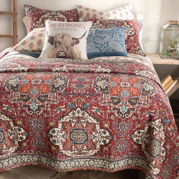 Rod's True Western Highland Ranch Quilt