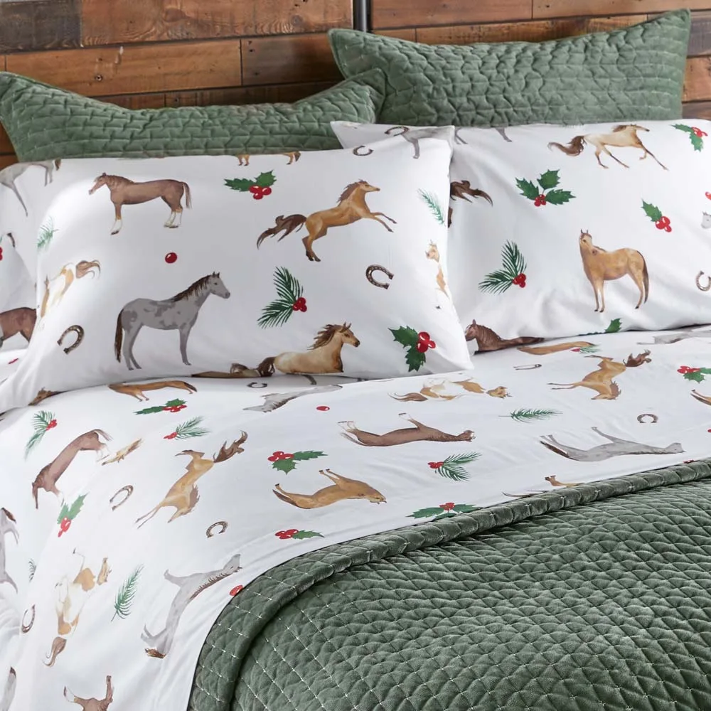 Rod's True Western Holly Horses Sheet Set - Image 2