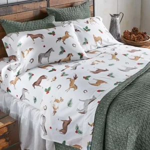 Rod's True Western Holly Horses Sheet Set