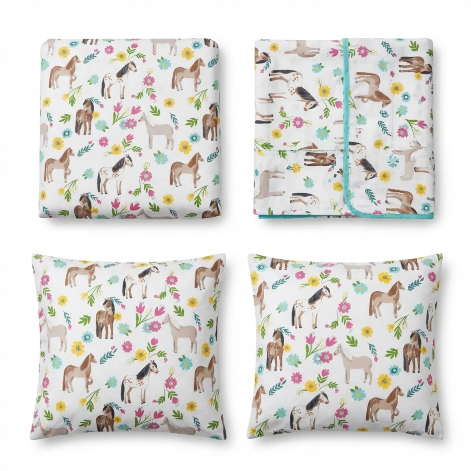 Rod's True Western Horse Girls Daisy Pony Sheet Set - Image 2