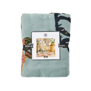 Rod's True Western Lone Bronco Rider 50x60 Cotton Throw