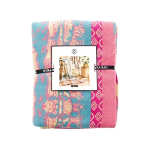 Rod's True Western Pink Canyon Dreams Throw Blanket