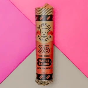 Roll of Maple Bacon Pawket Dog Treats <>