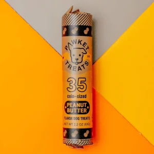Roll of Peanut Butter Pawket Dog Treats <>