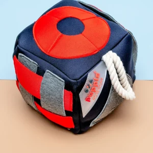 Roller Interactive Nosework Dog Toy in Navy