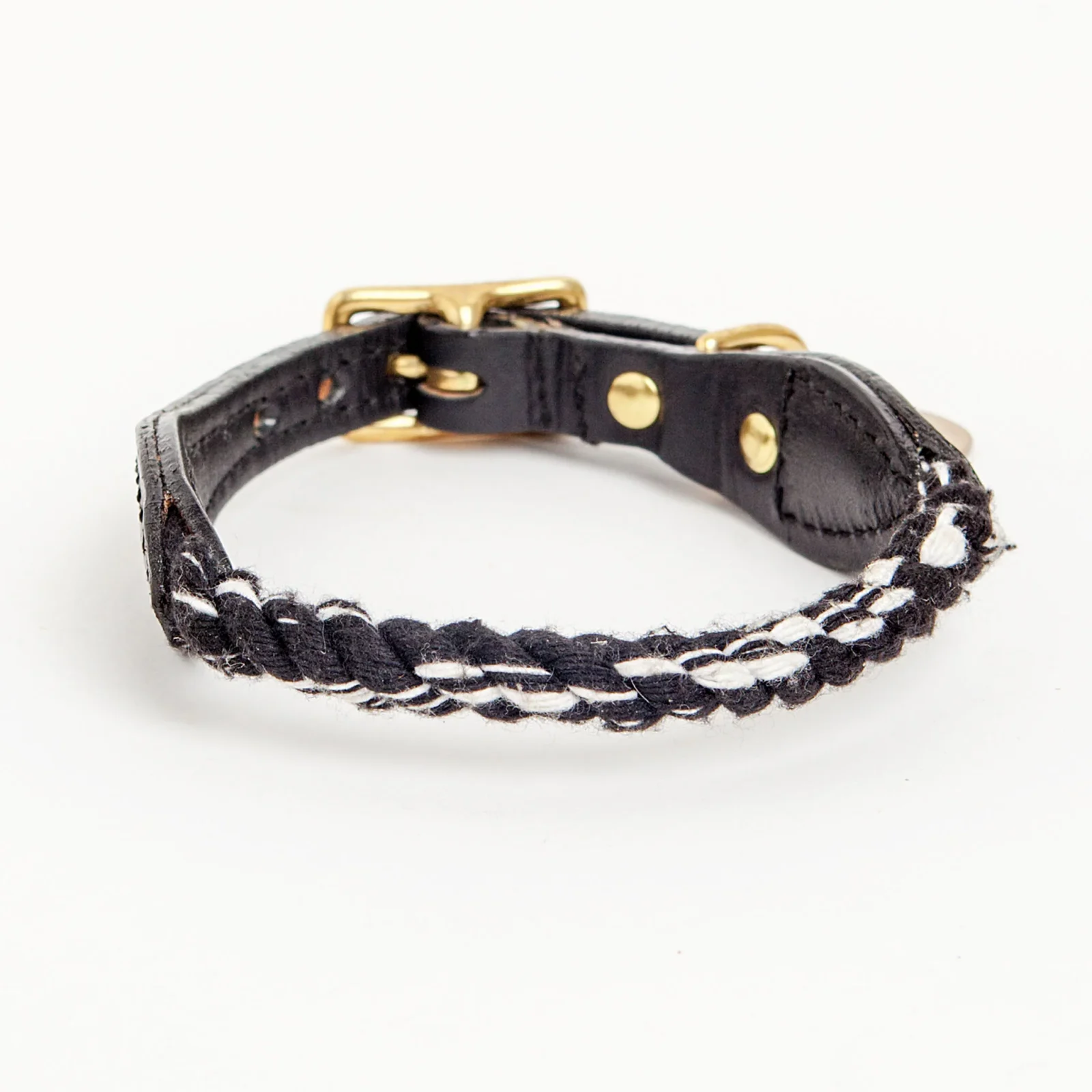 Rope Collar in Black and White (FINAL SALE) - Image 2