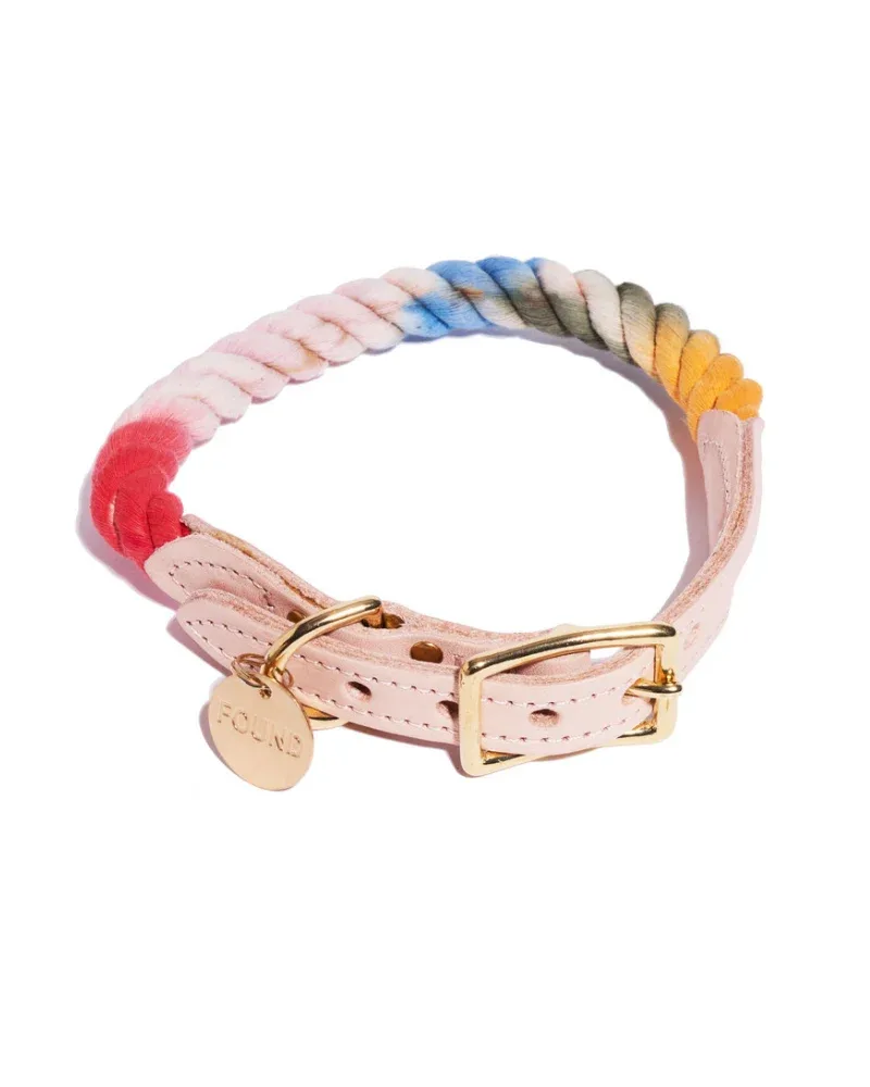 Rope Collar in Henri Ombre (Made in the USA)