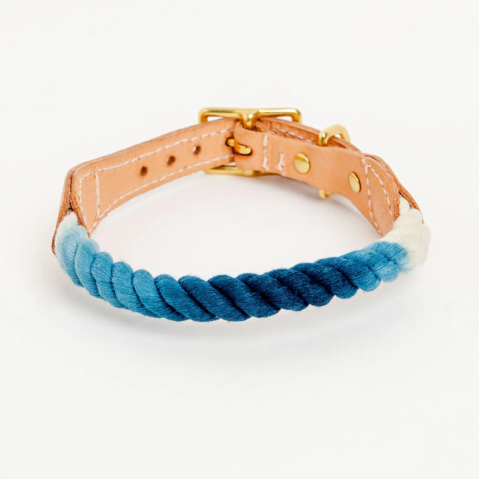 Rope Collar in Indigo Ombre (Made in the USA)(FINAL SALE) - Image 2