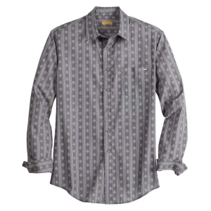ROPER Tin Haul Mens Long Sleeve Print Aztec