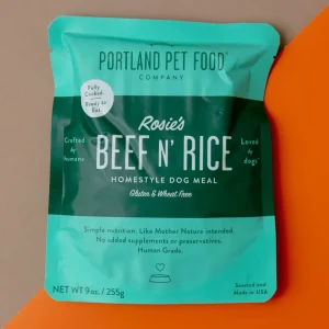 Rosie's Beef N' Rice Meal Pouch for Dogs (Made in the USA)