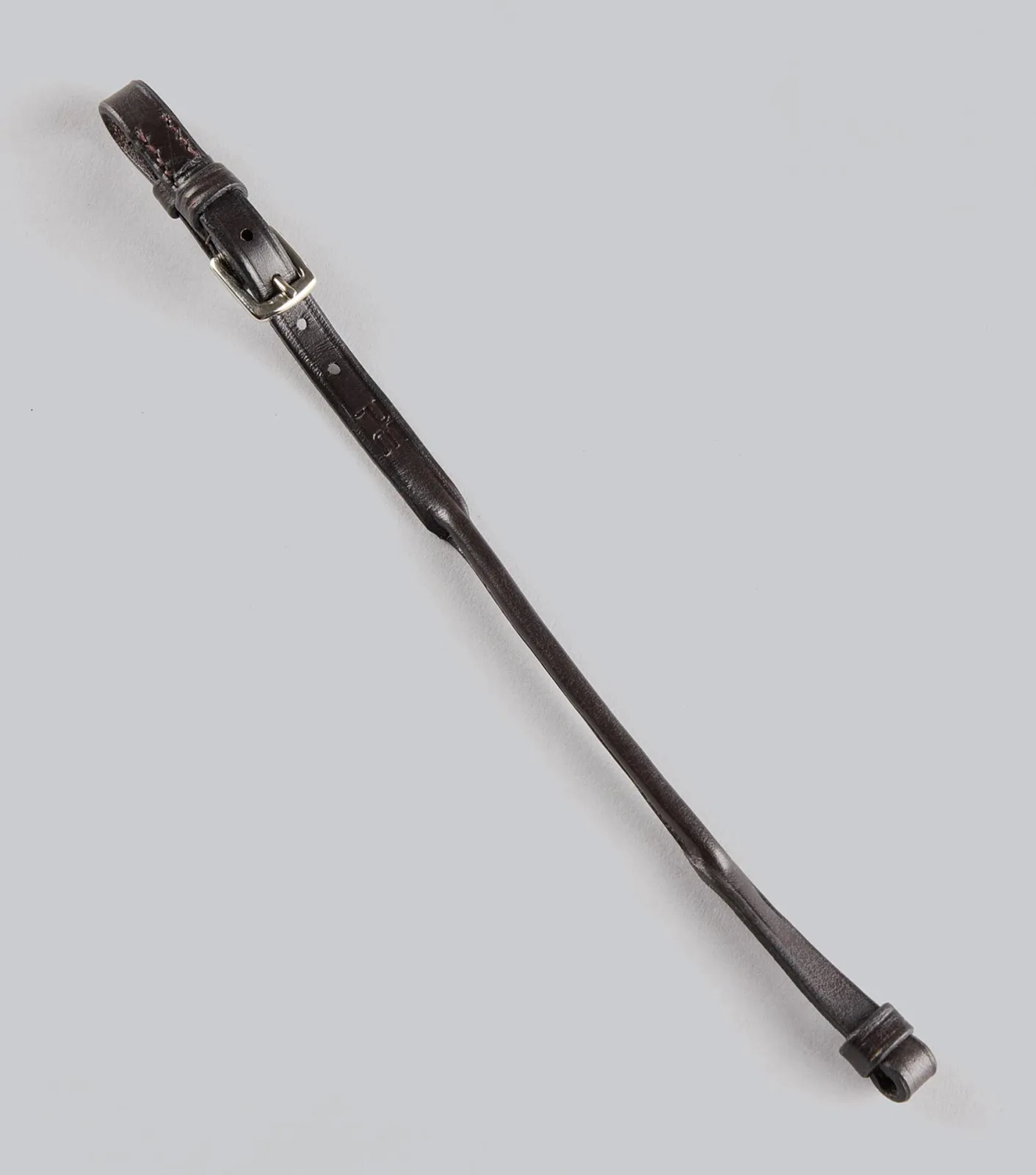 Round Lip Strap Dark Havana