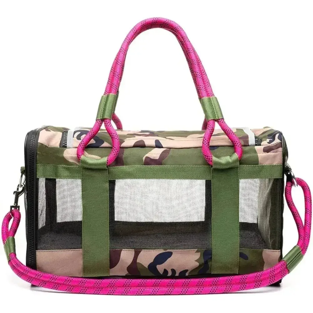 ROVERLUND Airline Compliant Pet Carrier, Travel Bag & Car Seat