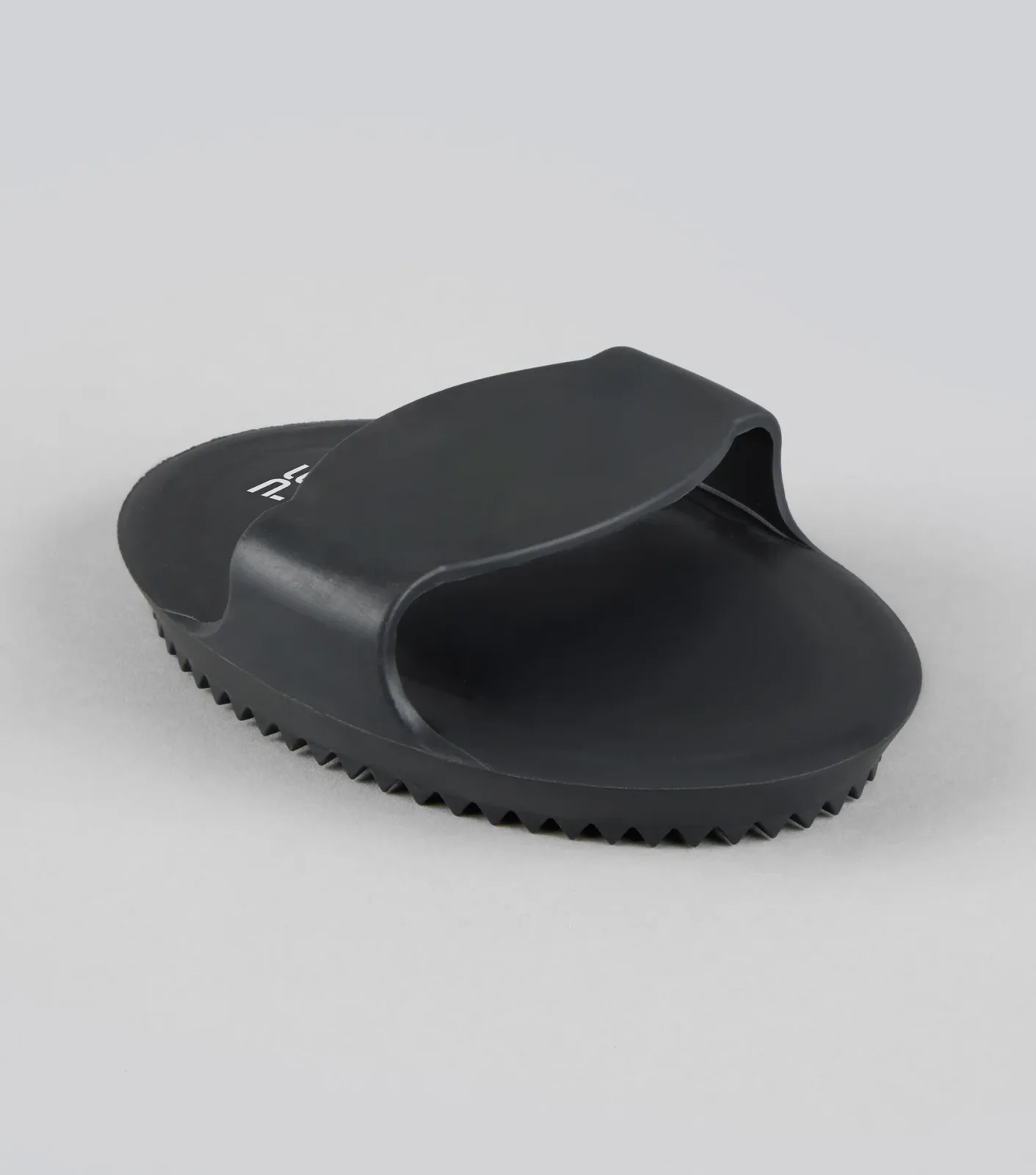 Rubber Curry Comb Black