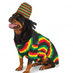 Rubies Rasta Dog Pet Costume S