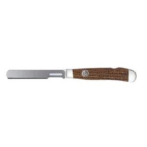 Rusted Nail Knives Burlap Canvas Trapper Bull Cutter Lock Blade