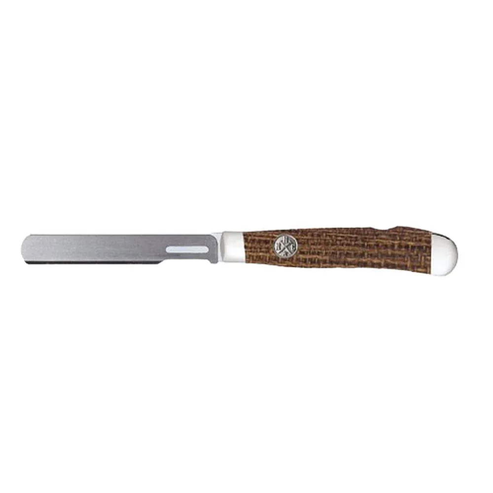 Rusted Nail Knives Burlap Canvas Trapper Bull Cutter Lock Blade