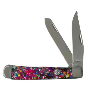 Rusted Nail Knives Pink Infused Trapper