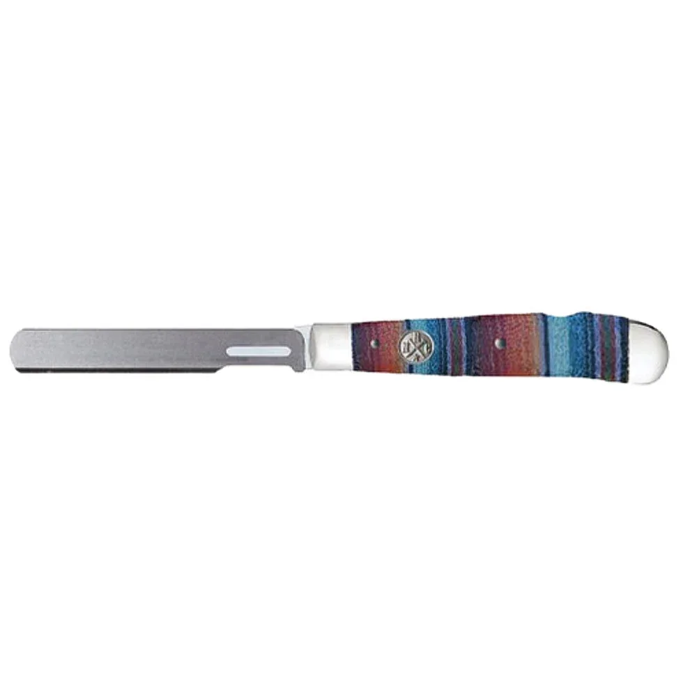 Rusted Nail Knives Poncho Trapper Bull Cutter Lock Blade
