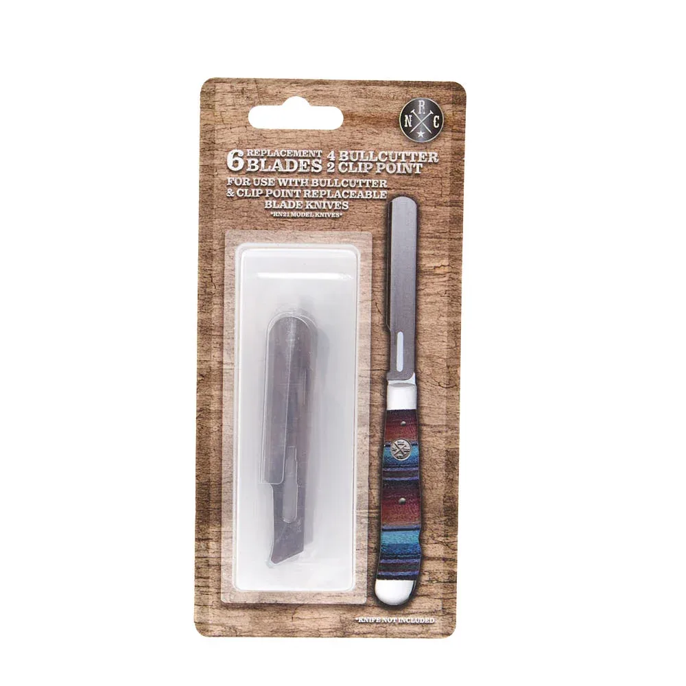 Rusted Nail Knives Replacement RN21 Blade Pack 6 Blades