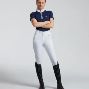 SALE - Aradina Ladies Full Seat Gel Competition Riding Breeches White