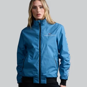 SALE - Omnia Womens Waterproof Riding Jacket Azure Blue