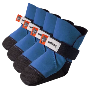 SALTSOX | Booties in Arctic Blue