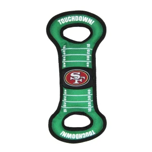 San Francisco 49ers NFL Field Dog Toy