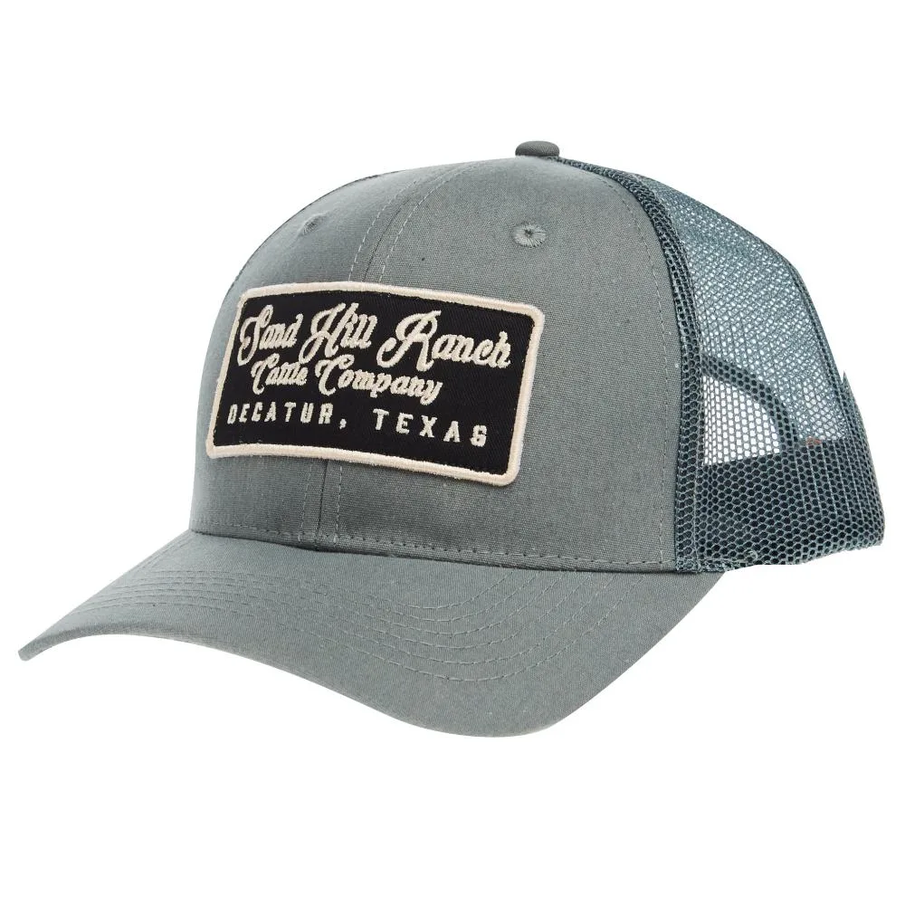 Sand Hill Ranch Sage Mesh Back Cap