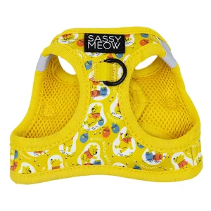 Sassy Meow Disney Winnie The Pooh Neoprene Step-In Cat Harness