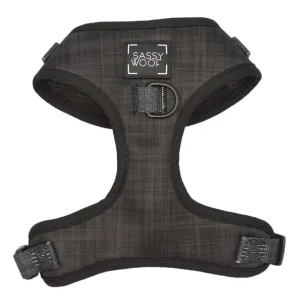 Sassy Woof Baby Got Black Dog Harness