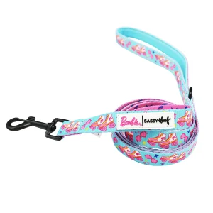 Sassy Woof Barbie On a Roll Dog Leash: 5-ft long