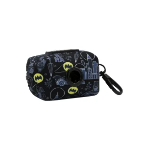 Sassy Woof Dog Waste Bag Holder, Batman Bag Holder W/ Carabiner Clip For Convenient Access
