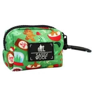 Sassy Woof Elf™ Holiday Neoprene Dog Waste Bag Holder with Bag Roll