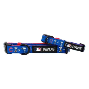 Sassy Woof MLB™ x Peanuts™ Chicago Cubs Dog Collar