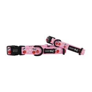 Sassy Woof Mon Chérry Dog Collar